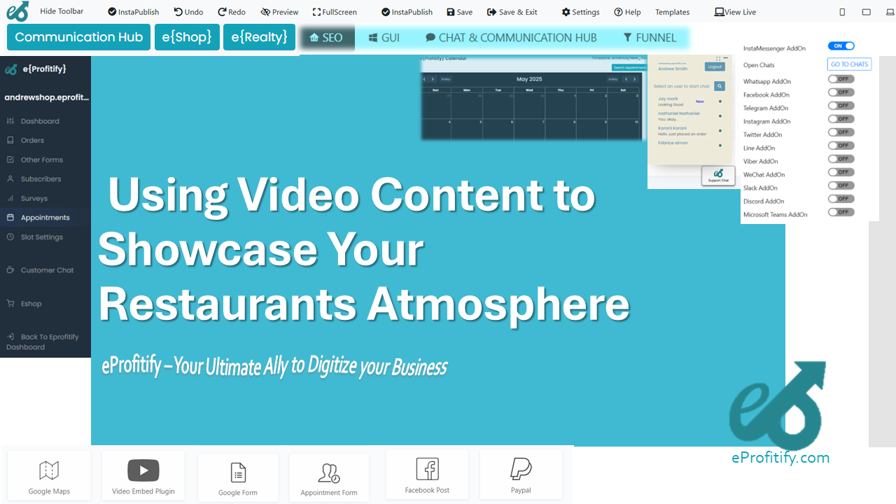 Using Video Content to Showcase Your Restaurants Atmosphere
